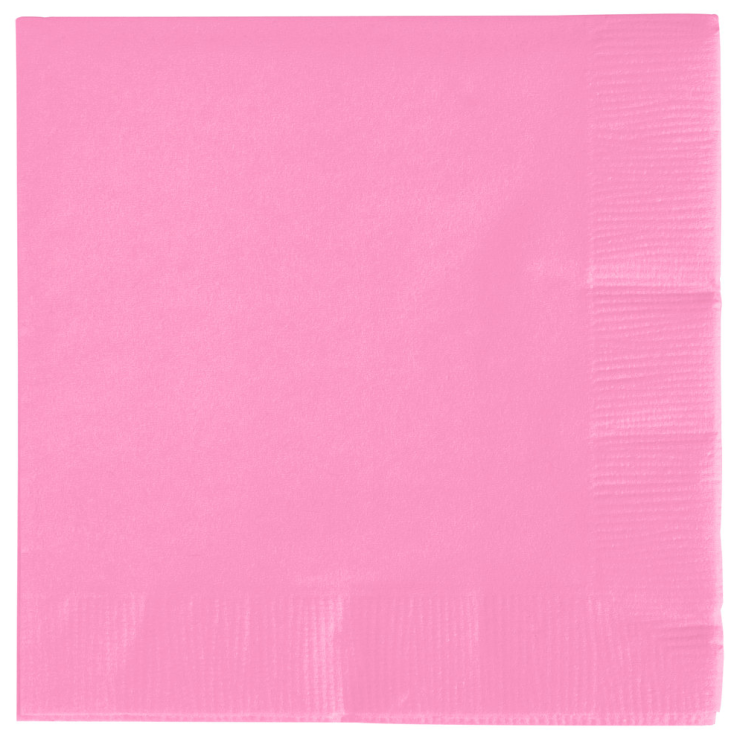 Candy Pink - 3ply Napkins
