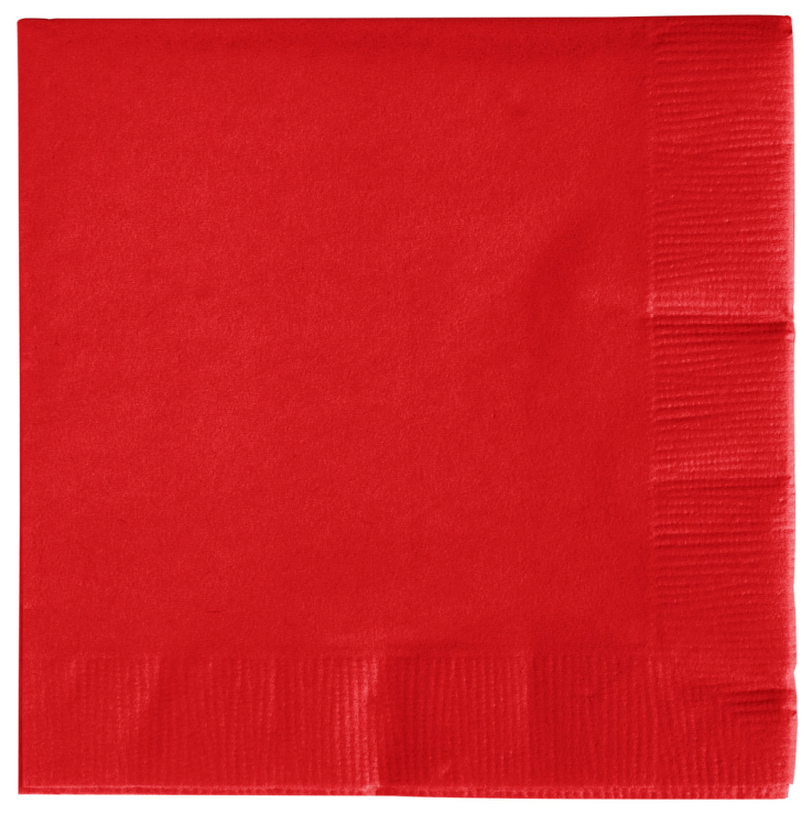 Classic Red - Custom Napkins
