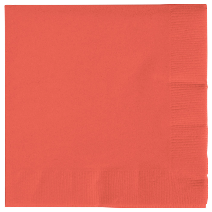 Coral - 3ply Napkins
