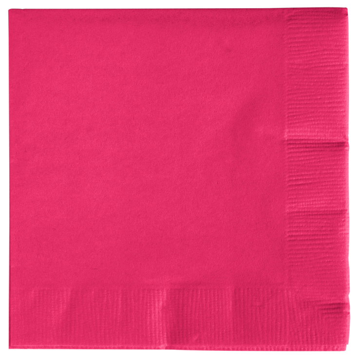 Hot Magenta - Custom Napkins
