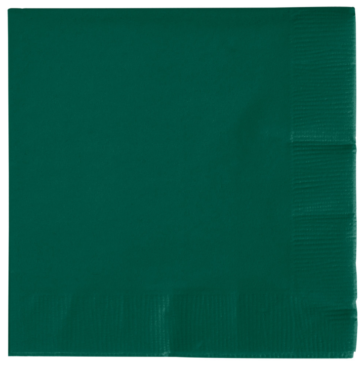 Hunter Green - 3ply Napkins
