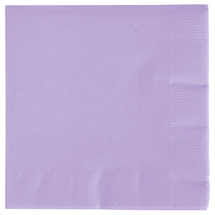 Lavender - 3ply Beverage Napkins