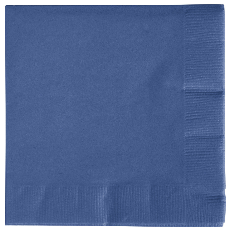 Navy - Beverage Napkins
