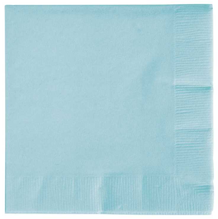 Pastel Blue - Beverage Napkins
