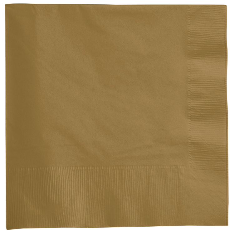 Gold - 3ply Napkins
