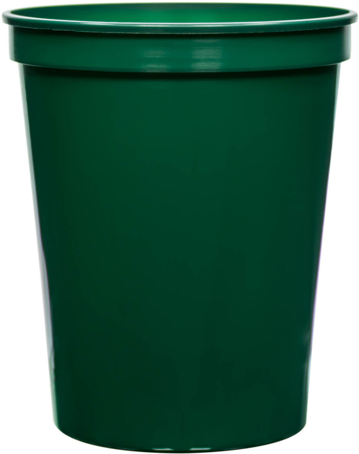 Dark Green - Plastic Cup
