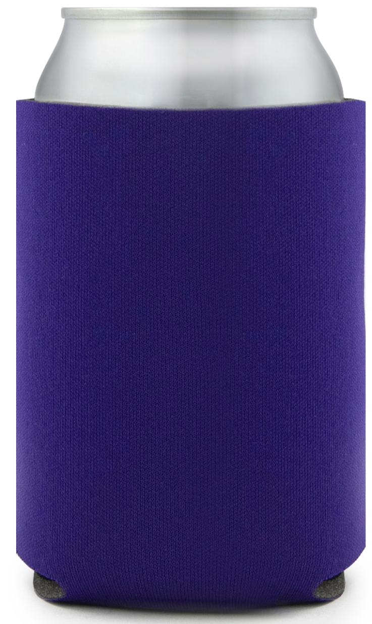 Purple - Imprint Can Coolers
