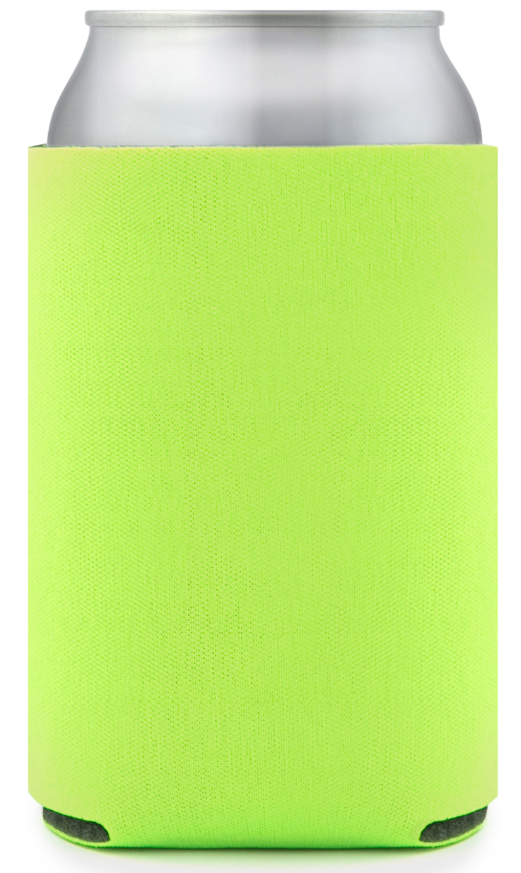 Neon Green - Imprint Can Coolers
