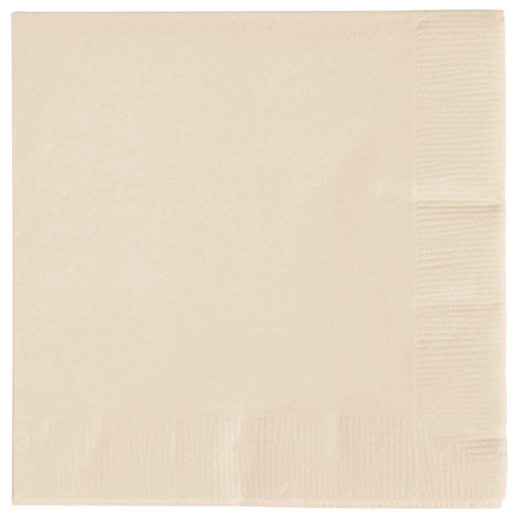 Ivory - 3ply Beverage Napkins