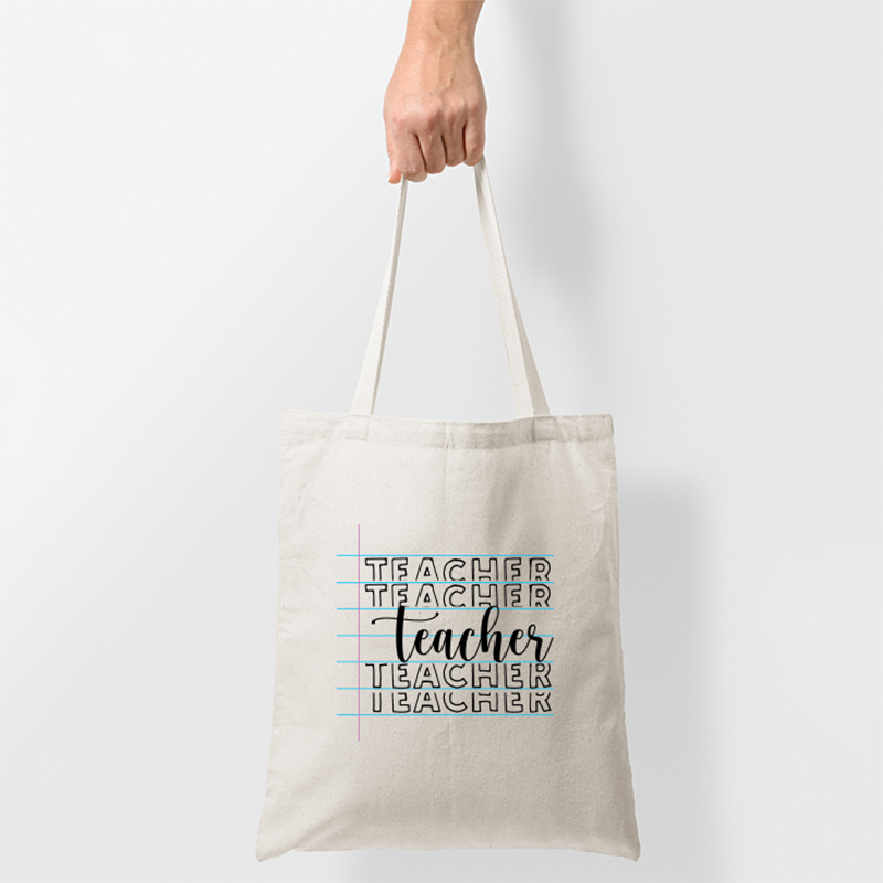 15 X 15 Inch Full Color Cotton Canvas Tote Bags | Trade Show Totes