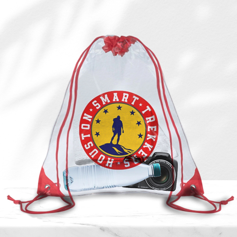 Clear Drawstring Backpack Bags