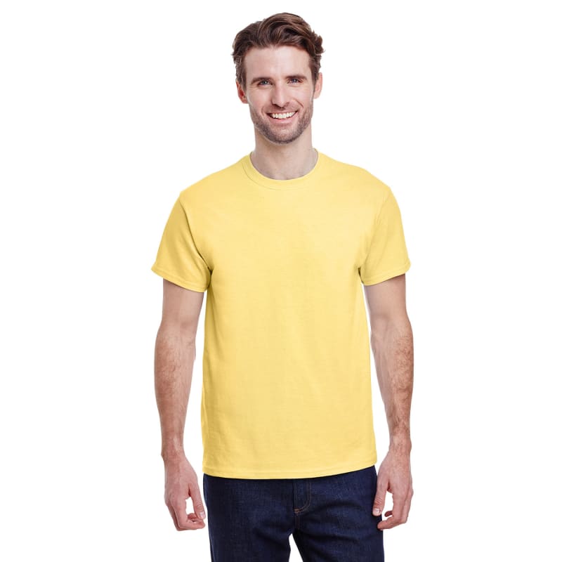 Hanes Men's Ecosmart T-Shirt (Pack of 6), Heather Navy, L price in