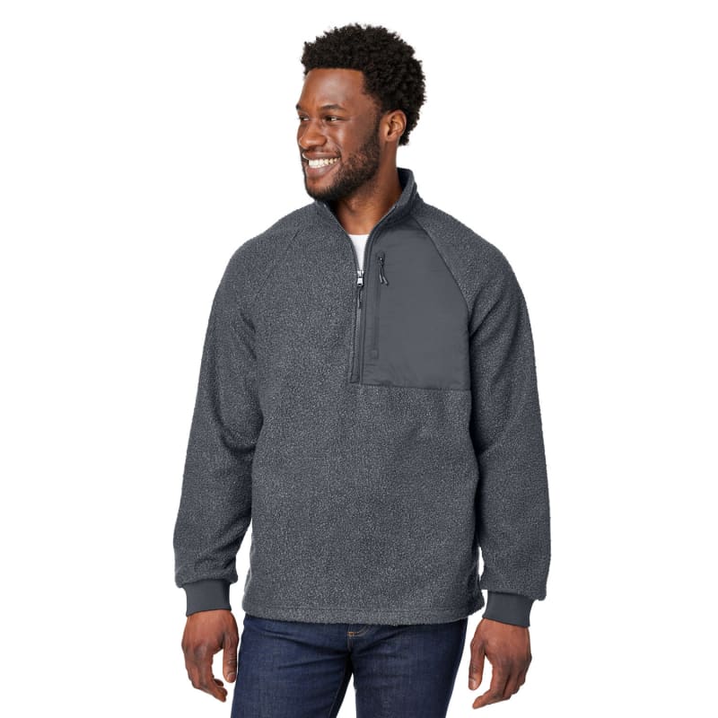 North End Men's Aura Sweater Fleece Quarter-Zip | Polar Fleece