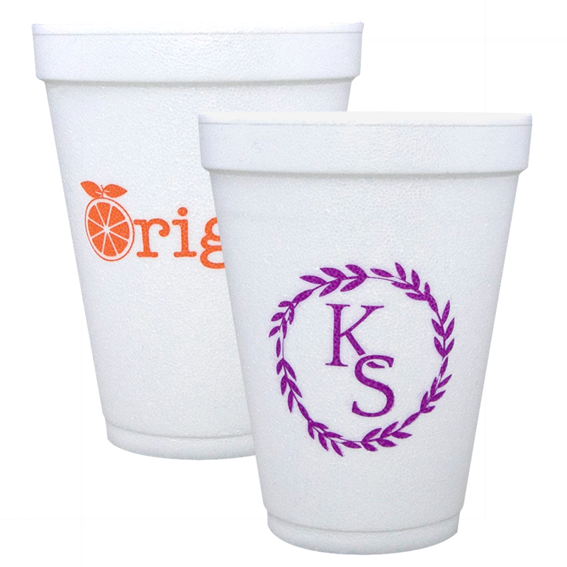 Custom Styrofoam Cups