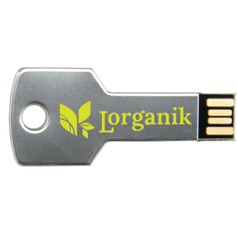 Custom Round Key USB Flash Drive