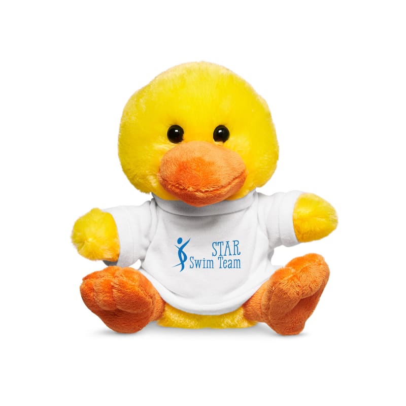 7&amp;quot; Plush Duck With T-Shirt
