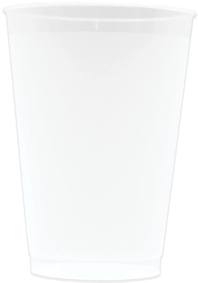 16oz Frosted Stadium Cups - 