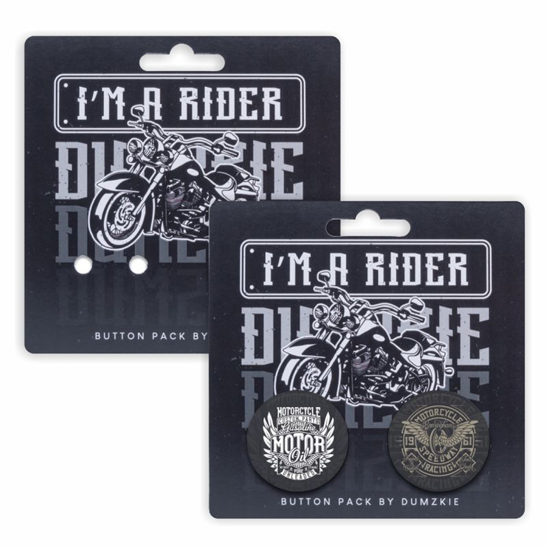 1.25" Round X 2 Button Packs