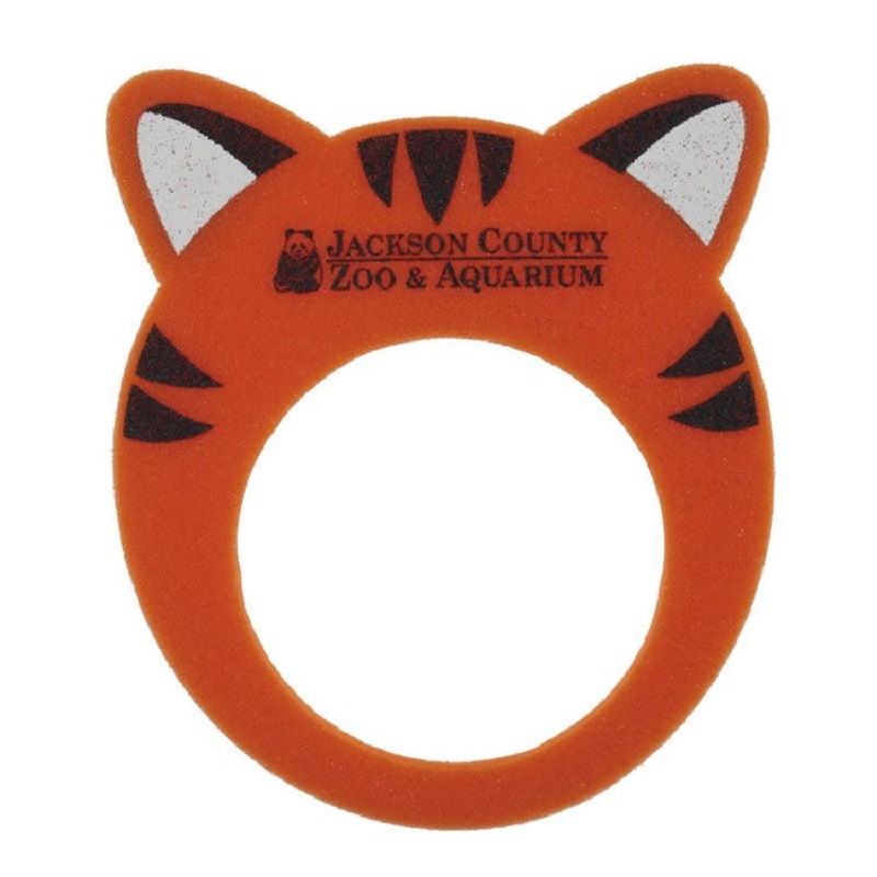10 Inch Tiger/Cat Foam Visor