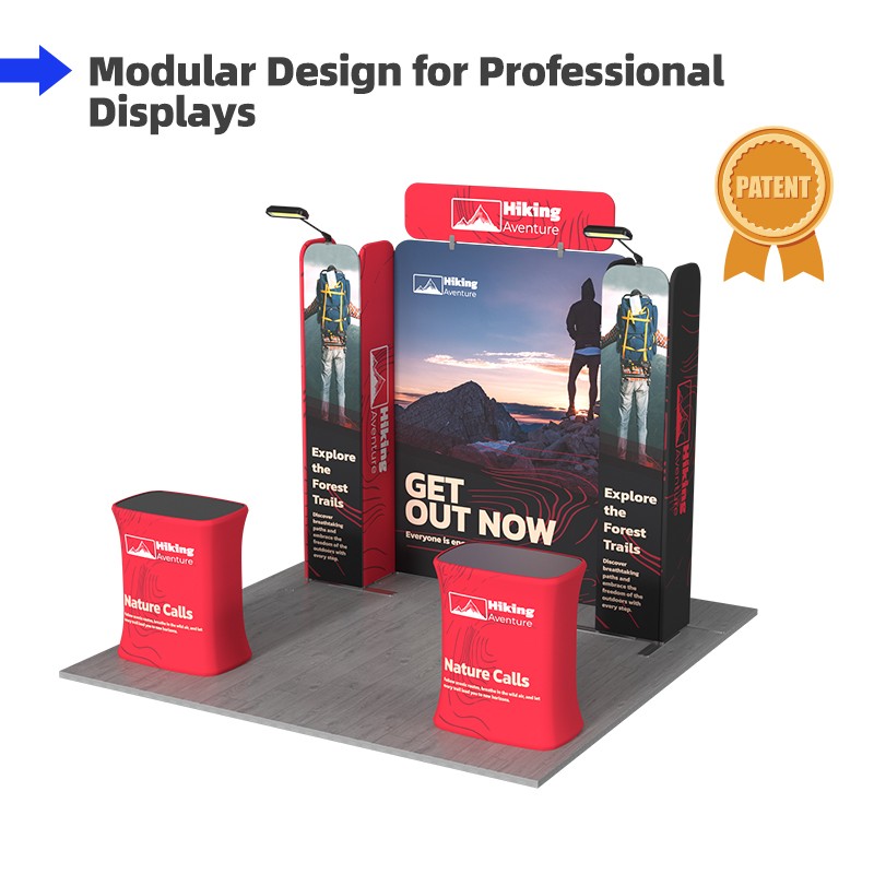 10x10ft Trade Show Booth Kit - B11