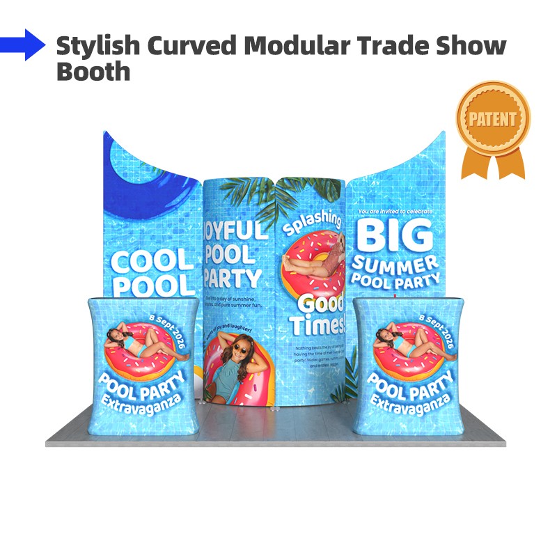10x10ft Trade Show Booth Kit - B13