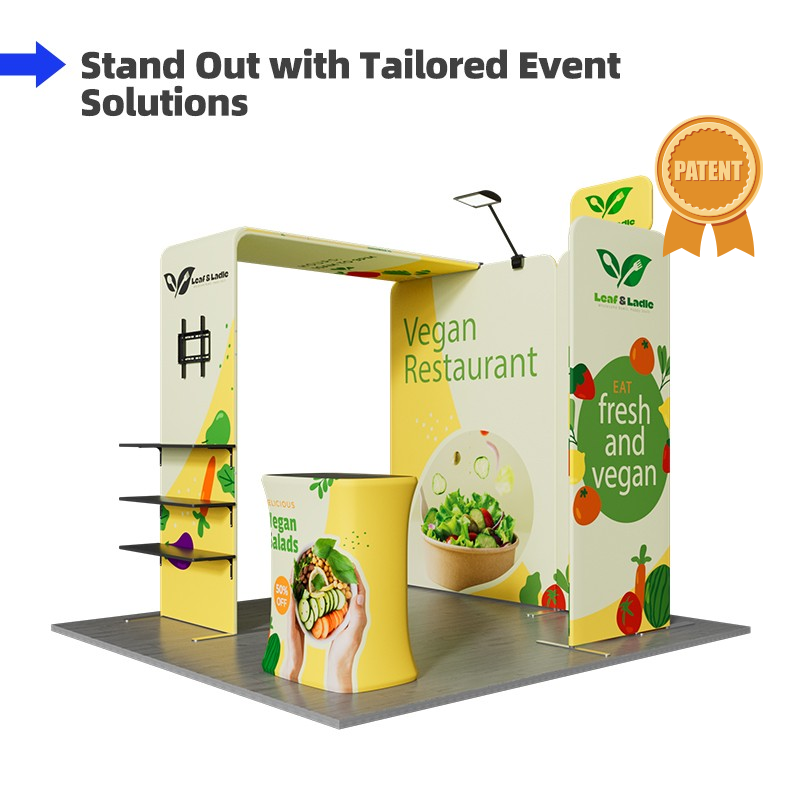 10x10ft Trade Show Booth Kit - B3