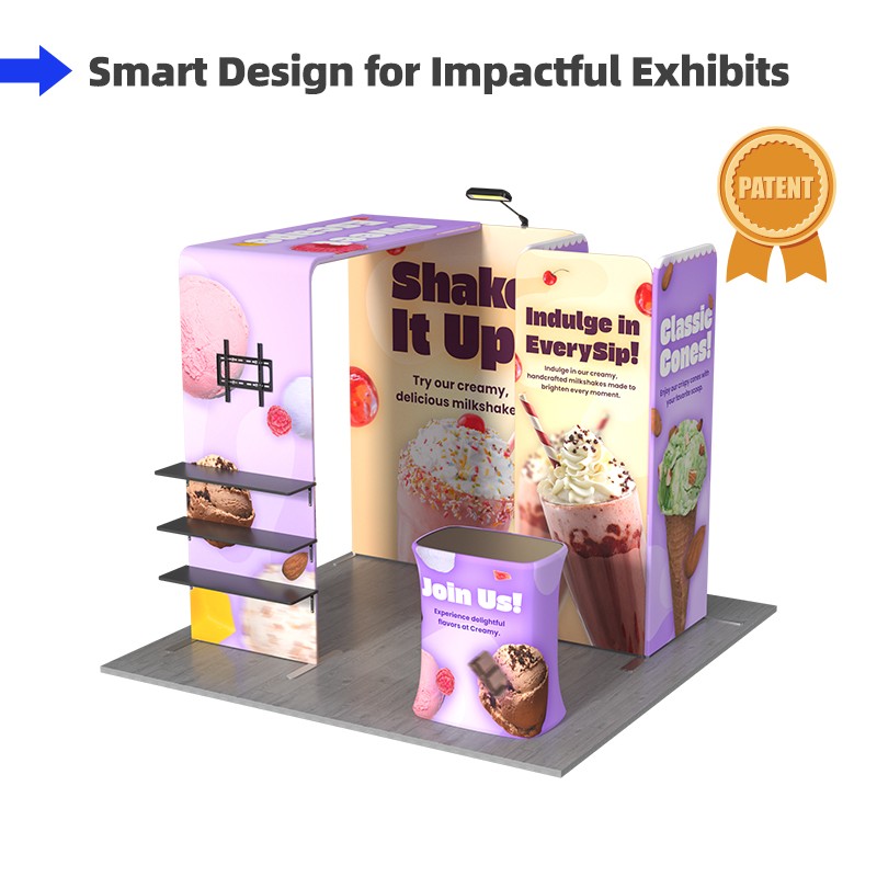 10x10ft Trade Show Booth Kit - B5