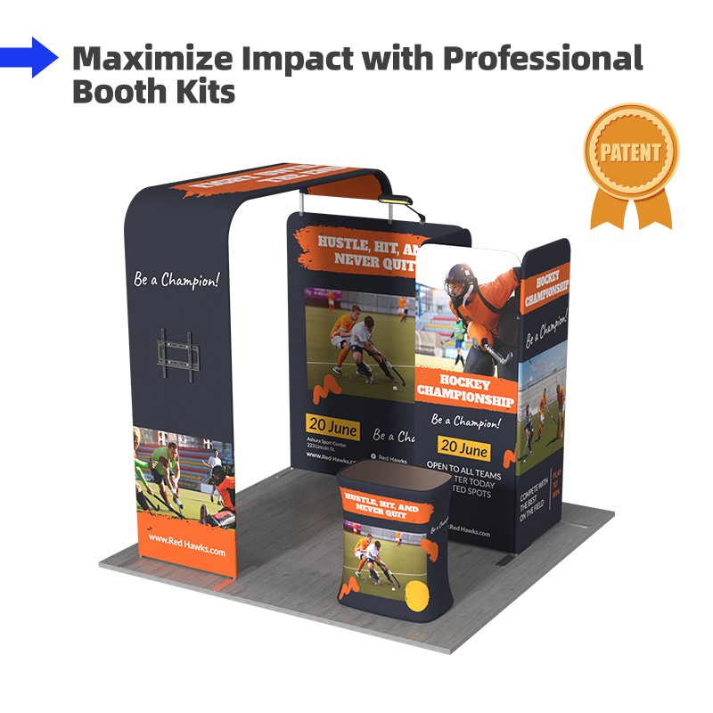 10x10ft Trade Show Booth Kit - B8
