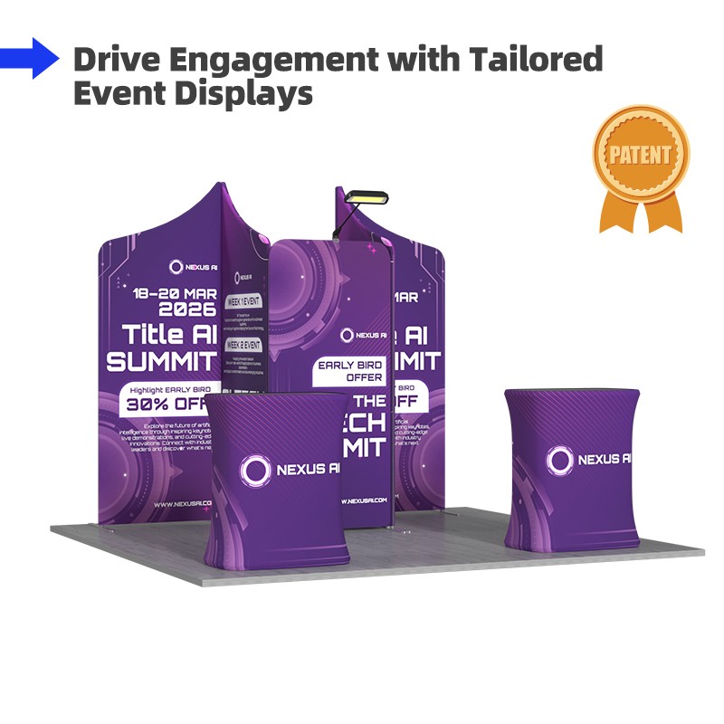 10x10ft Trade Show Booth Kit - B9