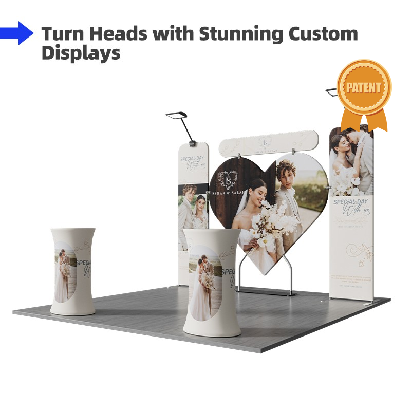 10x10ft Trade Show Booth Kit - D1