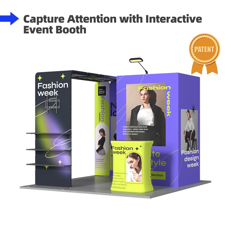 10x10ft Trade Show Booth Kit - D4
