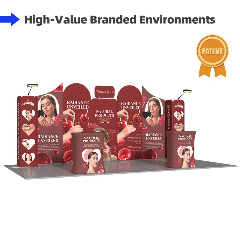 10x20ft Trade Show Booth Kit - B6