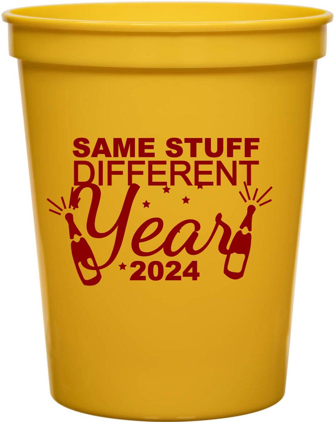 Holiday Same Stuff Different Year 2024 16oz Stadium Cups Style 127858