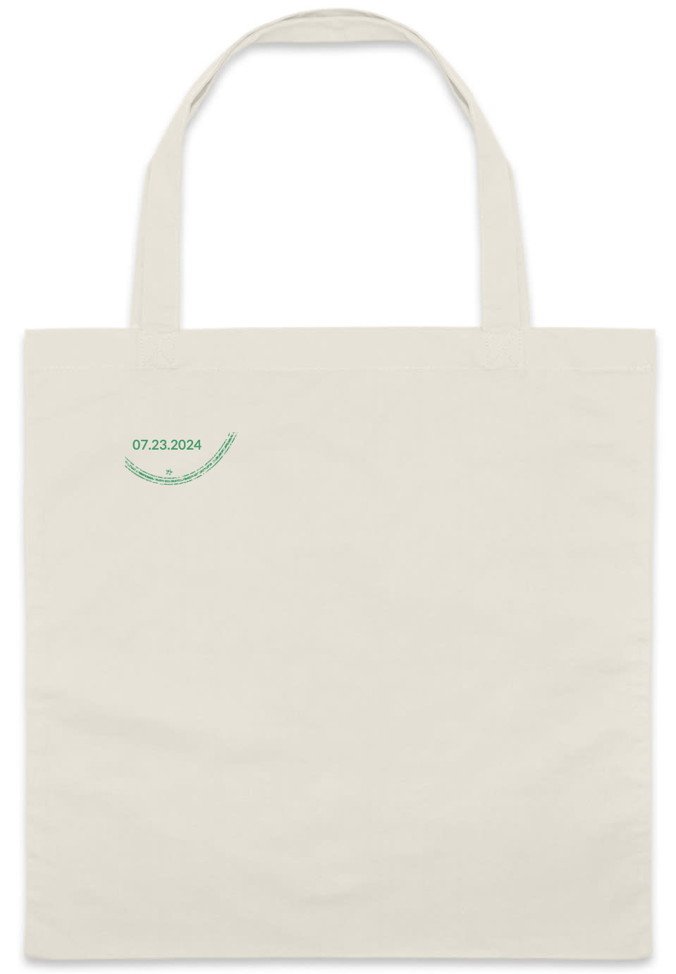 Weddings Amelia Robert 07232024 Custom Everyday Cotton Tote Bags Style 152107