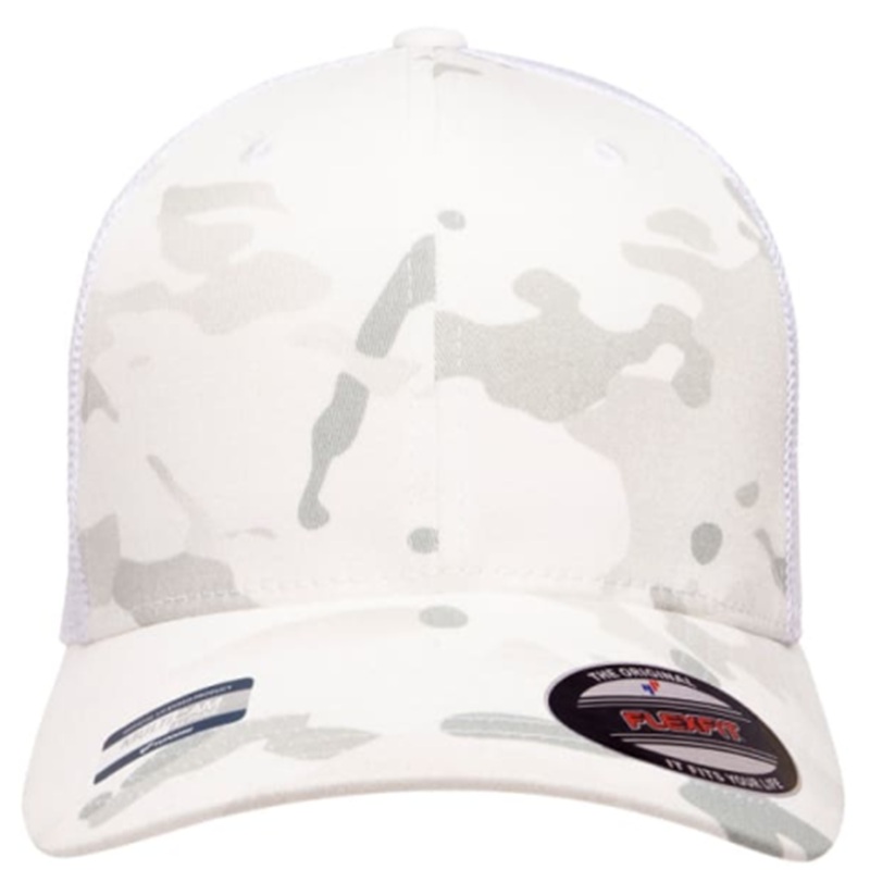Yupoong Adult Flexfit&reg; Multicam&reg; Trucker Mesh Cap