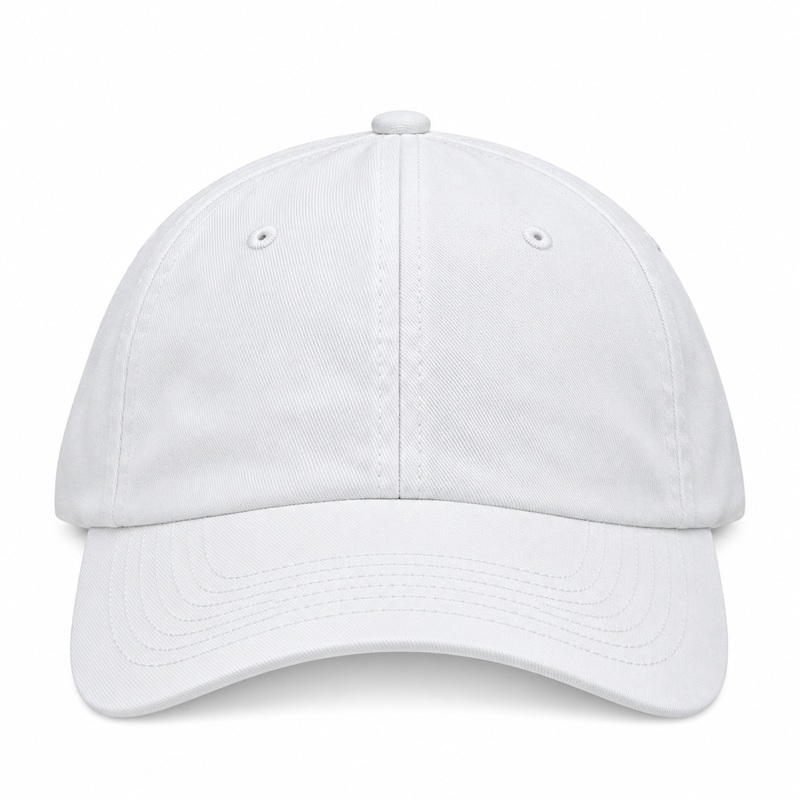 Big Accessories 6-Panel Brushed Twill Unstructured Cap
