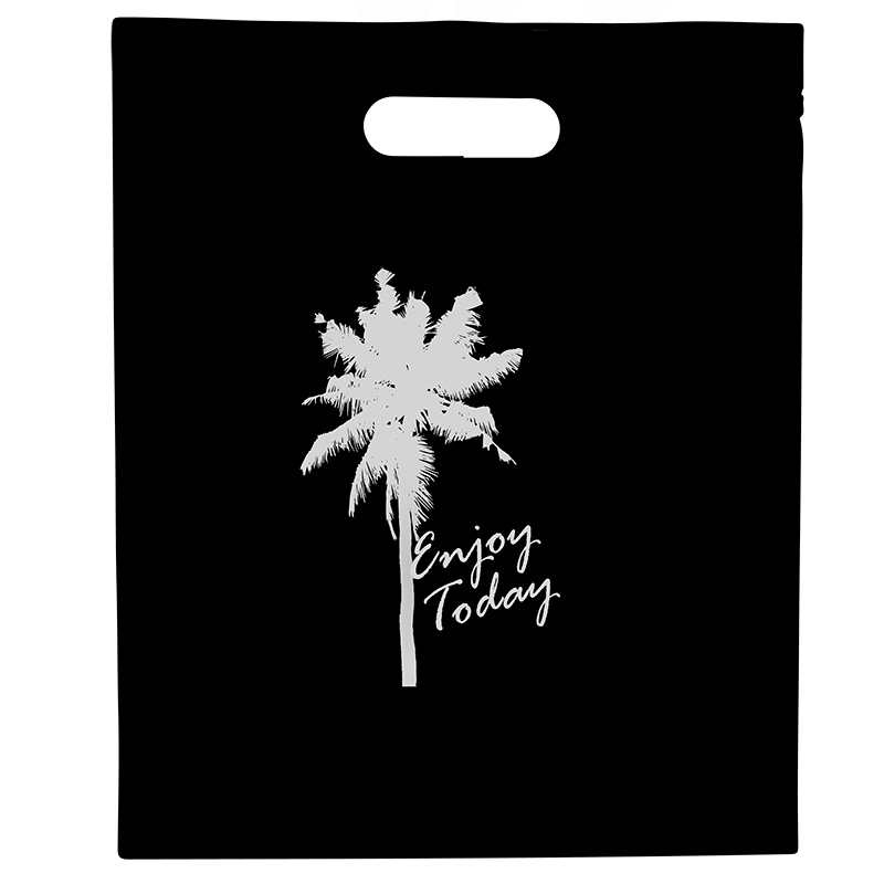 12 X 15 Inch Die Cut Handle Plastic Bags