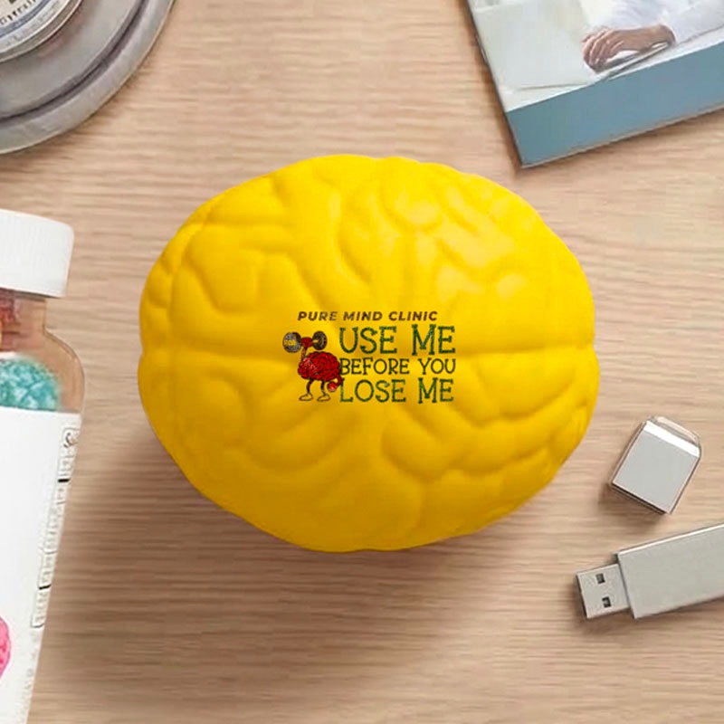 Custom Brain Stress Balls