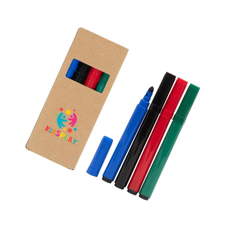 4 Piece Washable Marker Set