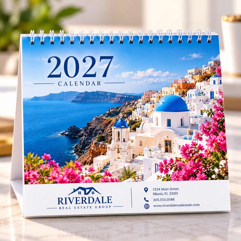 2024 Scenic World Desk Tent Calendar