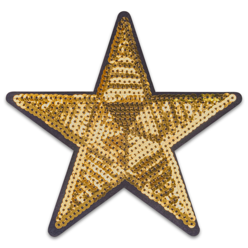 Custom Sequin Patches Pins Buttons Patches