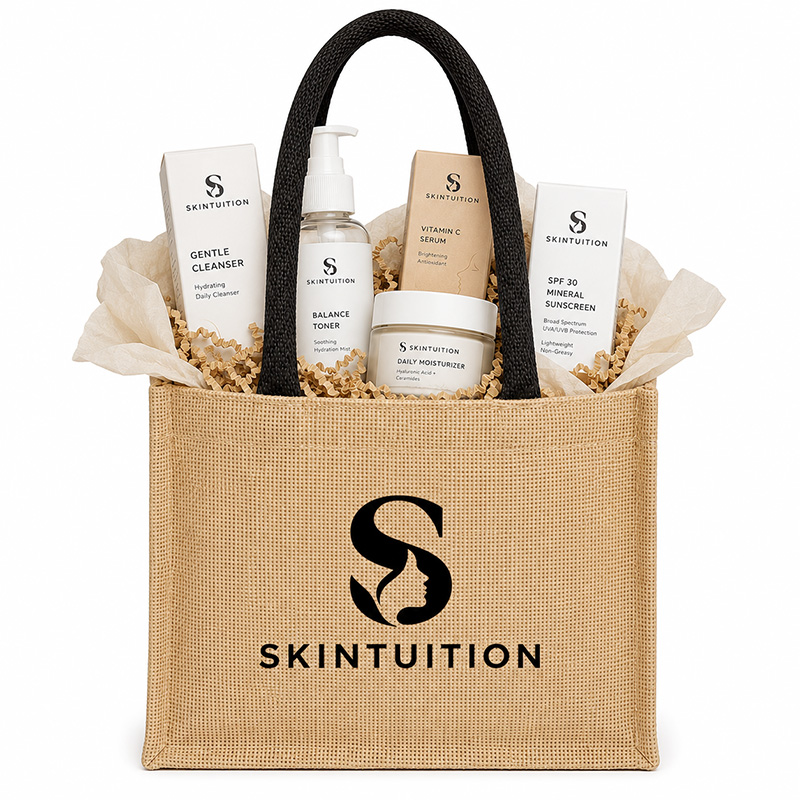 Mini Jute Gift Tote