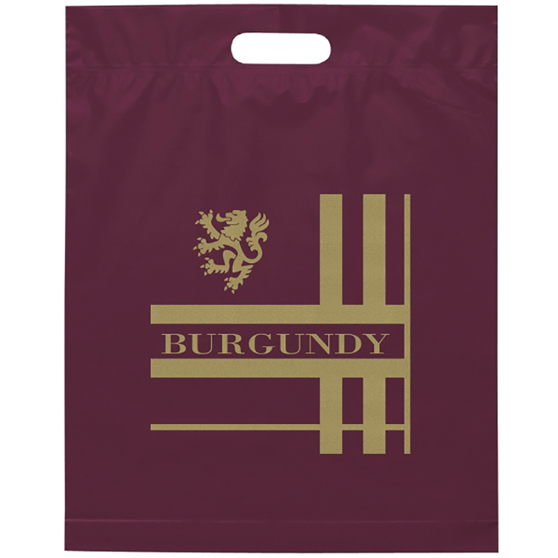 15 X 19 Inch Recyclable Die Cut Handle Plastic Bags