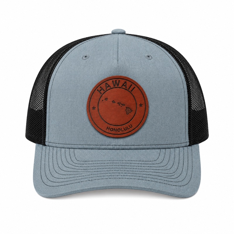 Custom Leather Patch Hat