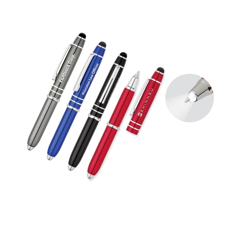 Valumark Jupiter Ballpoint Pen / Stylus / LED Light