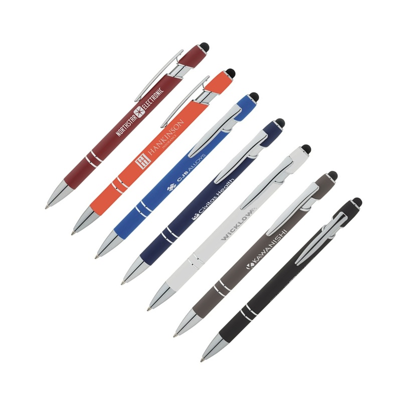 Basics Denton Soft-Touch Pen W/ Stylus