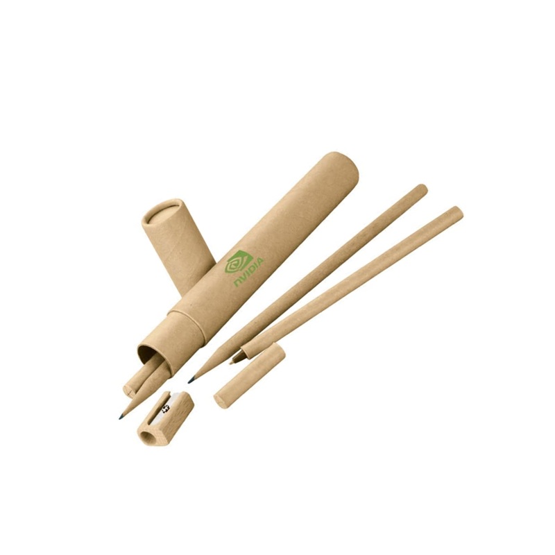 Basics Plastik Ambrose Pen & Pencil Set