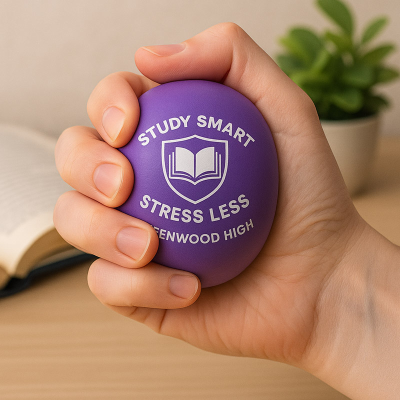 Round Stress Reliever
