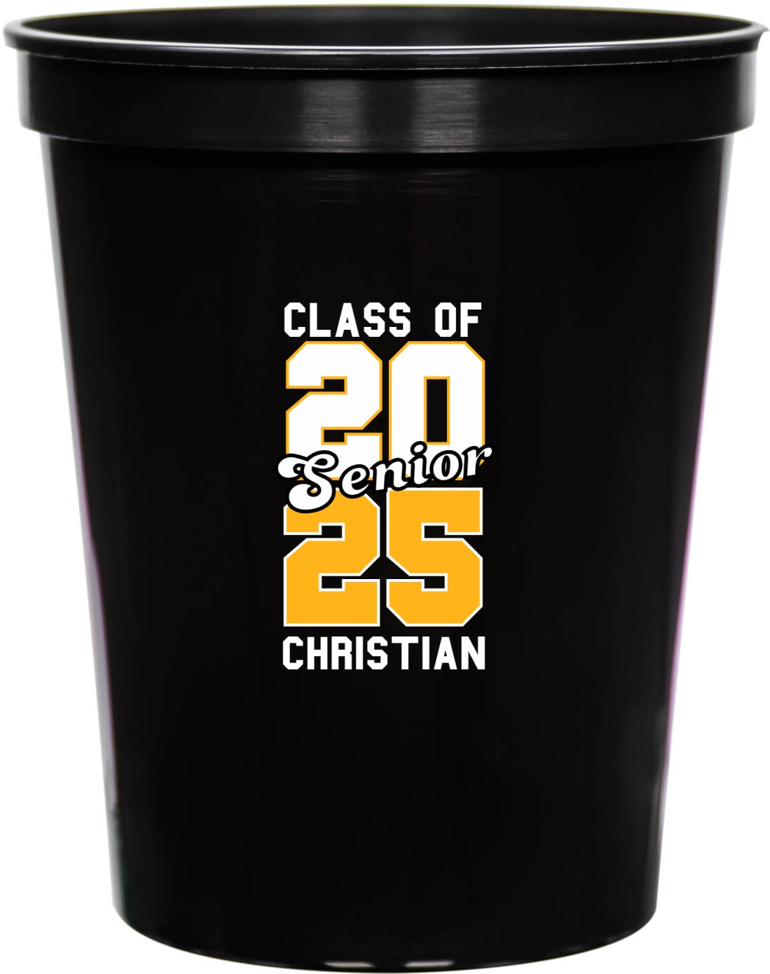 2025 Class Of Senior Christian 16oz Stadium Cups Style 171111