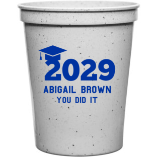 Parties & Events 2029 Abigail Brown You Did It 16oz Stadium Cups Style 138727